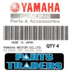 Nos Genuine Yamaha Engine Mounting Nut Set Of GP433SR GP433SS Srv 540. Fixed Price $9.99.